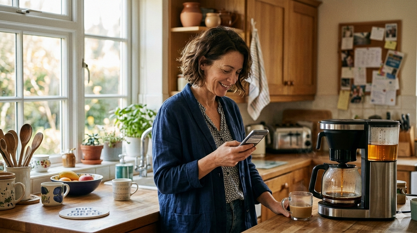 woman feeling relief