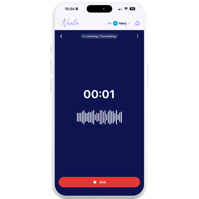Updated Scribe Phone App