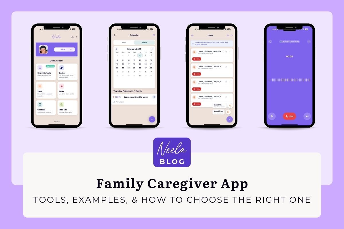 Family Caregiver App: Tools, Examples, and How to Choose the Right One